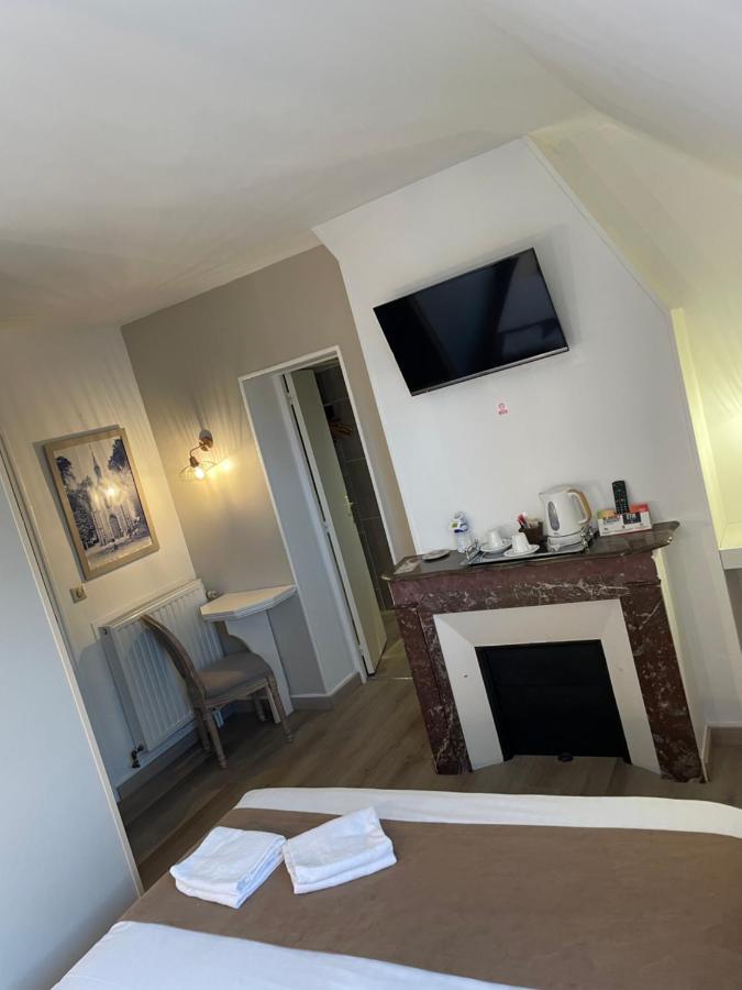 Logis Hotel- Restaurant Le Relais Guillaume De Normandy 索姆河畔的圣瓦列里 外观 照片