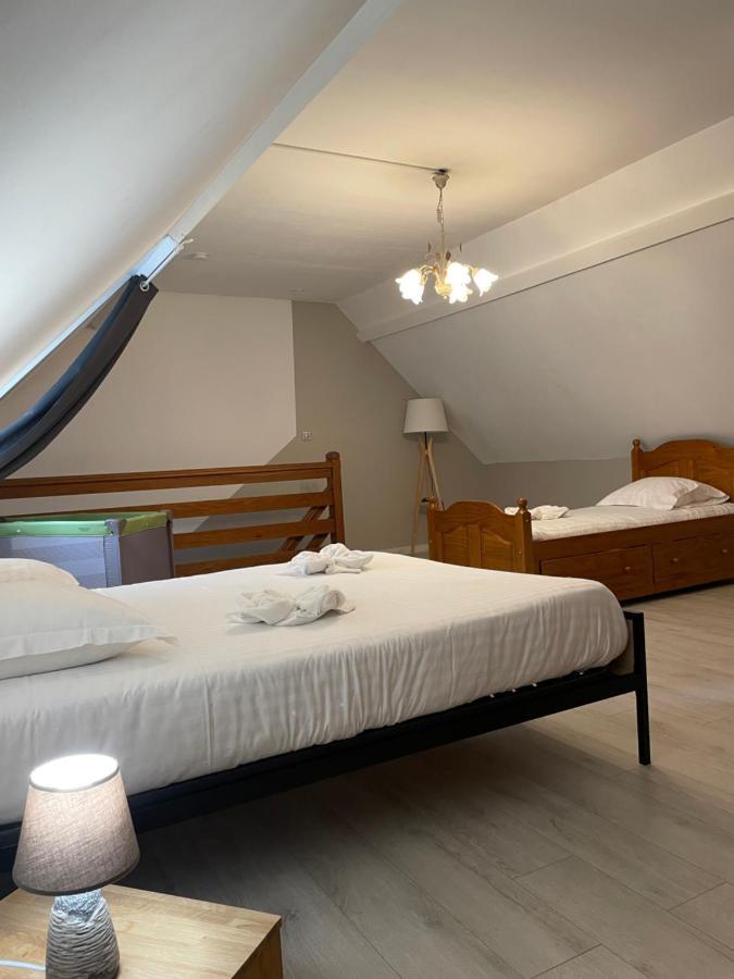 Logis Hotel- Restaurant Le Relais Guillaume De Normandy 索姆河畔的圣瓦列里 外观 照片
